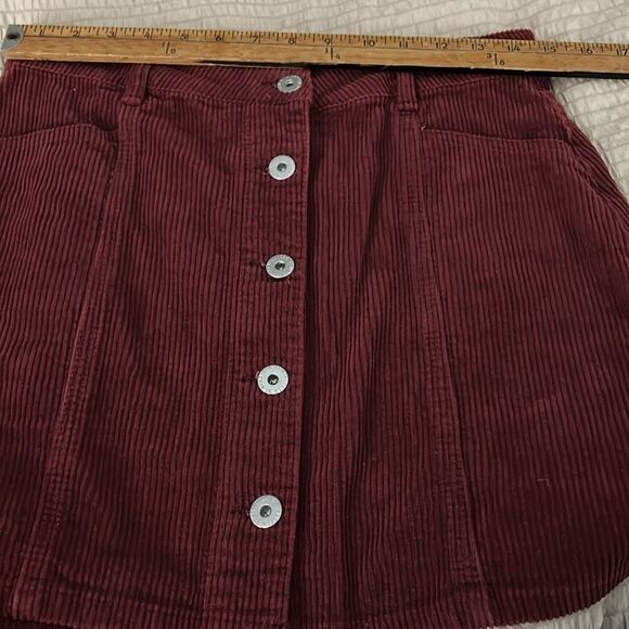Cotton on new with tags corduroy miniskirt with pockets size 6 - Picture 4 of 7